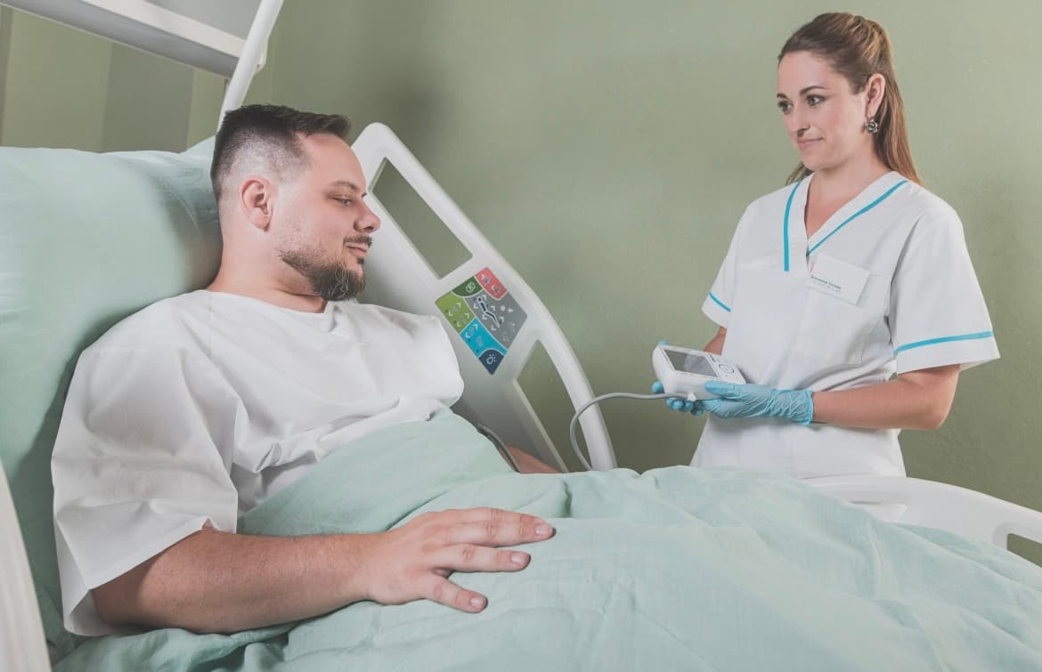 Personal sanitario en un hospital